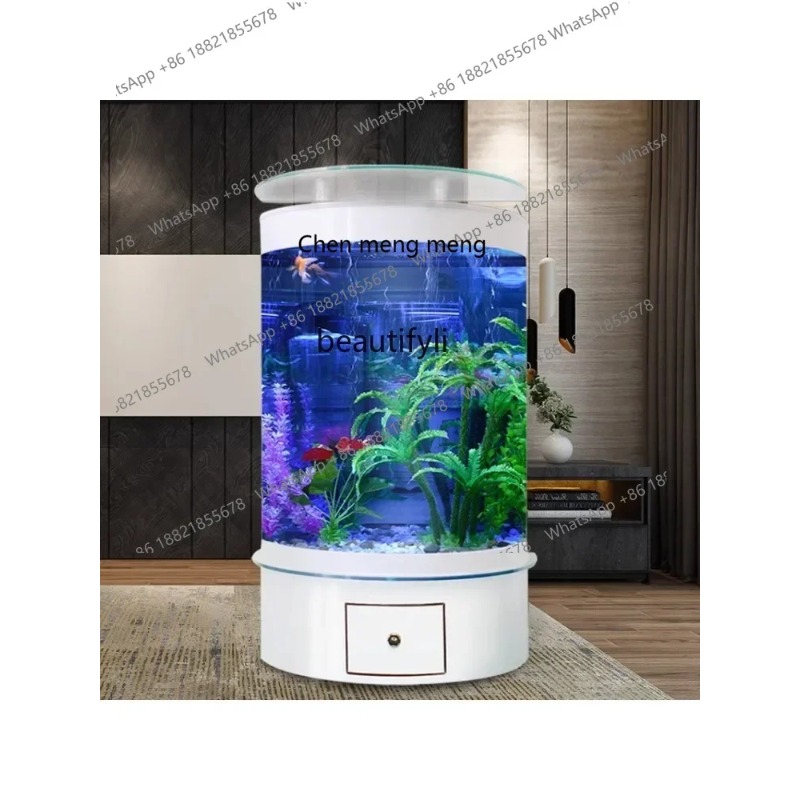 Live Fish Aquarium - F181 l Aquarium Woonkamer Waterverversing Vloerstaand