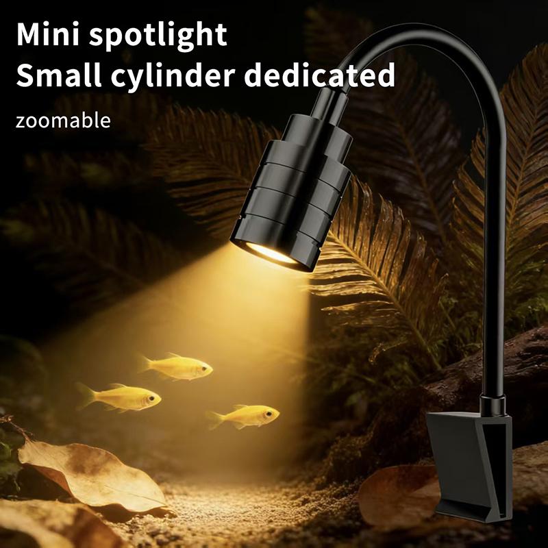 Aquarium Fish Colorful - 3W Zuid-Amerikaanse Aquariumspot 3-kleuren LED Aquariumlamp