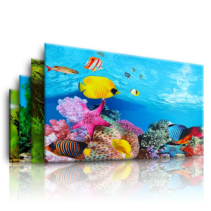 Aquarium Fish Wallpaper - Achtergrond voor aquarium 3d sticker poster