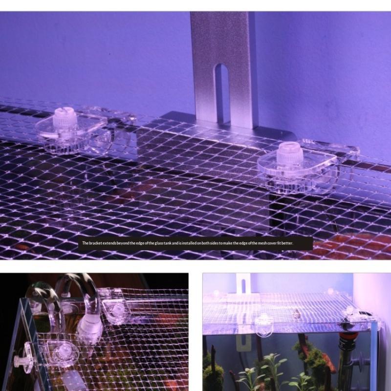 Aquarium Fish Jumping - 1 stuks anti-ontsnappingsnet voor aquarium, betrouwbare