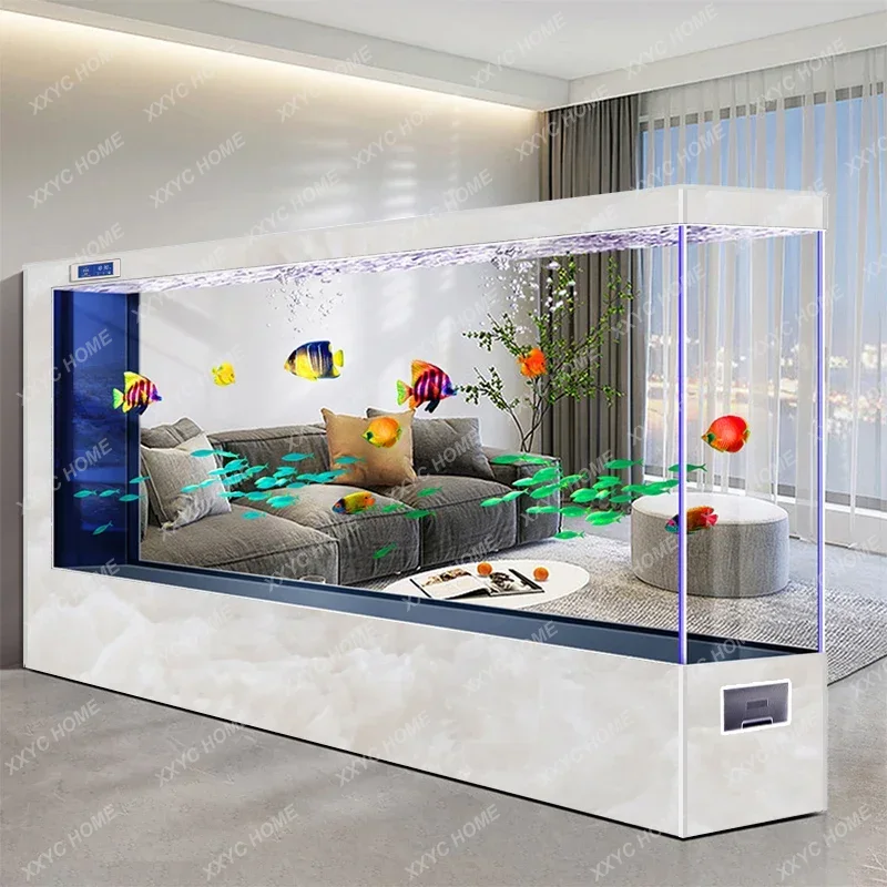 Live Fish Aquarium - Supergroot aquarium van vloer tot plafond