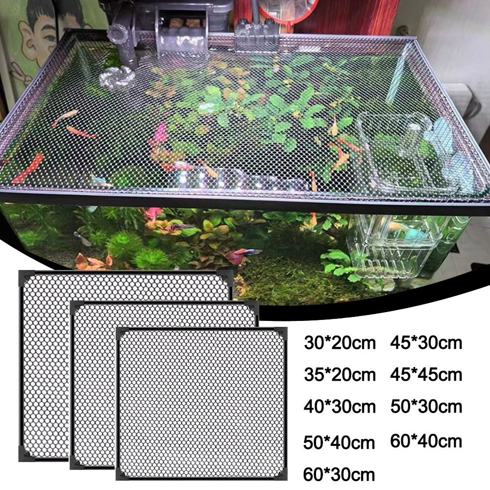 Aquarium Fish Jumping - Duurzame magnetische aquariumdeksel DIY Eenvoudige installatie
