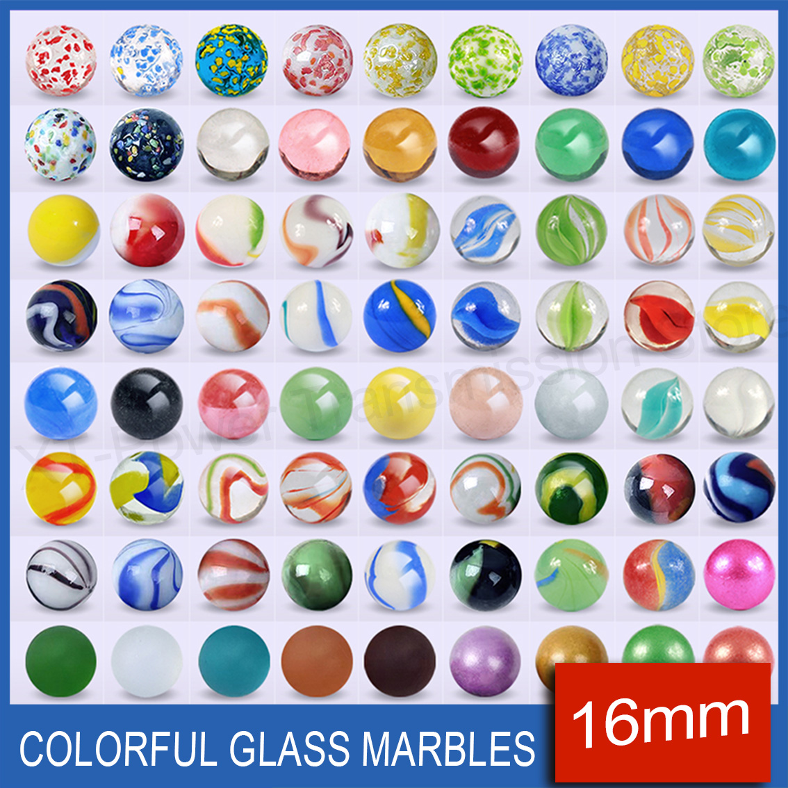 Aquarium Fish Ball - 5-90PCS 16mm Kleurrijke Glazen Knikkers Speelgoed