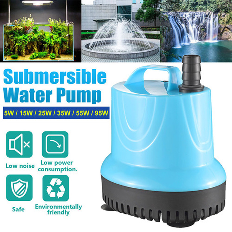 Aquarium Fish Care - 10/18/25/45/60/85/105W Dompelpomp Aquarium circulatiepomp Filter bodem