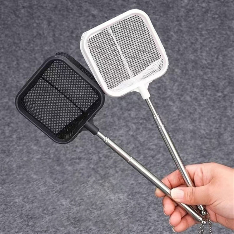 Aquarium Fish Net Small - AquariumFish Visnet Roestvrij Staal Intrekbare Kleine