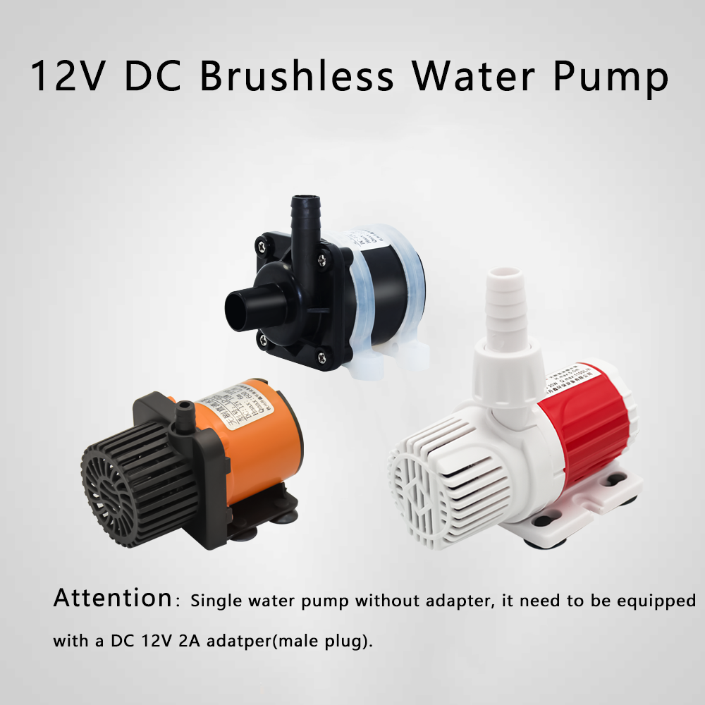 Aquarium Fish Small - 12V Dc Borstelloze Kleine Dompelpomp Geschikt