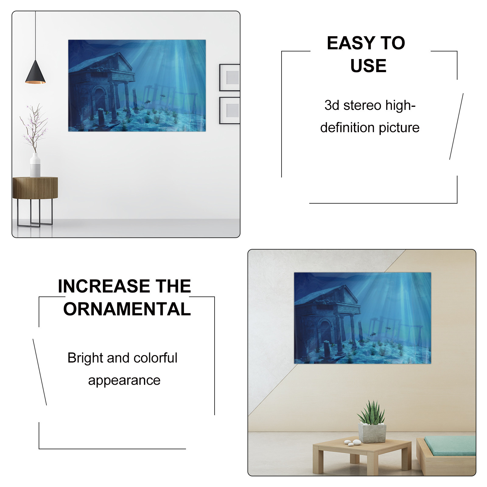 Behang Aquarium Poster Achterg - Aquarium Fish Wallpaper recensie en prijs