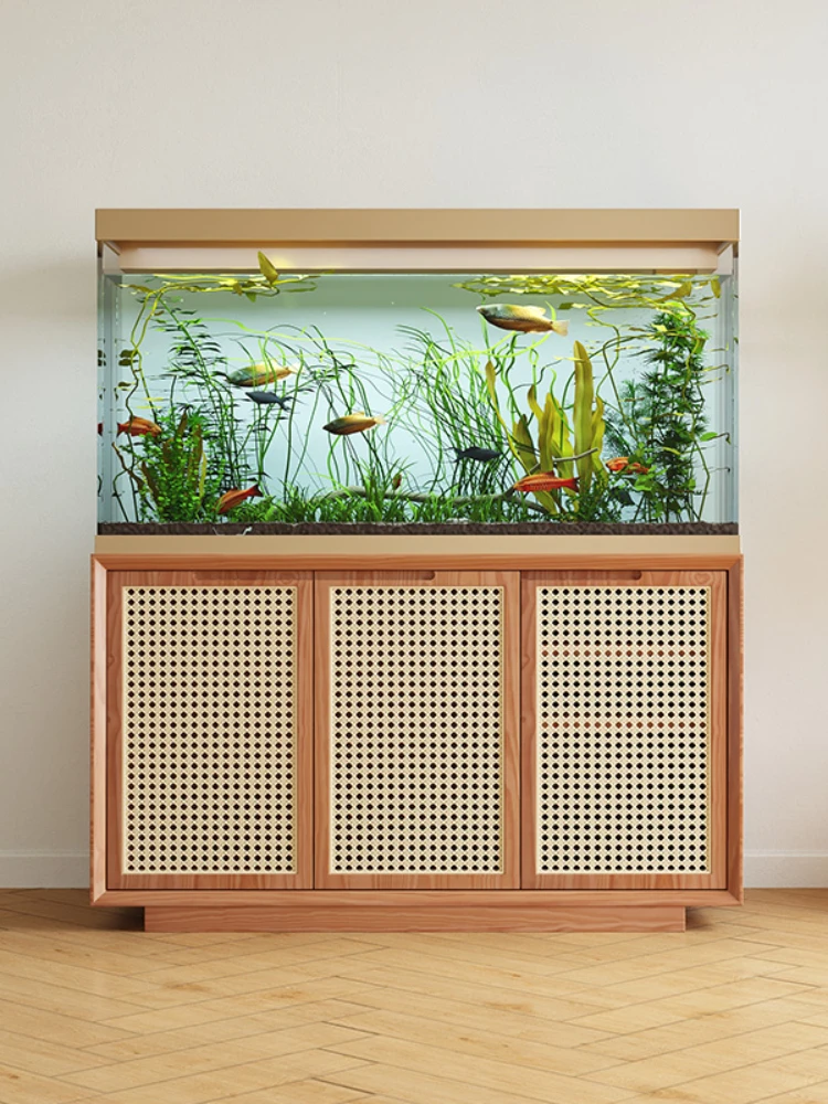 Aquariumtafel van massief hout - Live Fish Aquarium recensie en prijs