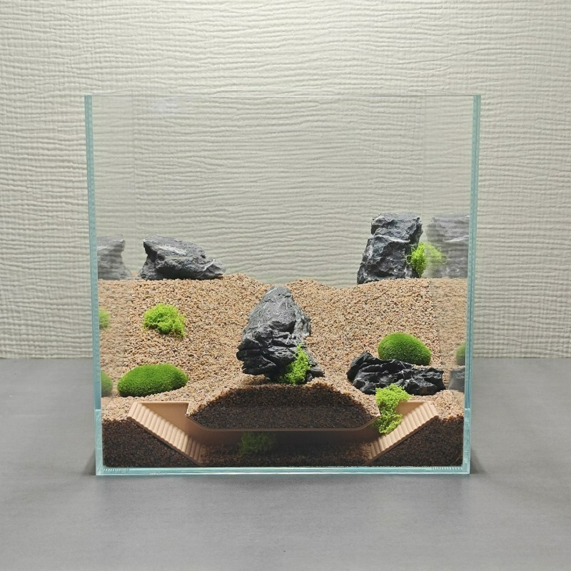 Aquarium schuilplaatsen schuil - Aquarium Fish Hideout recensie en prijs