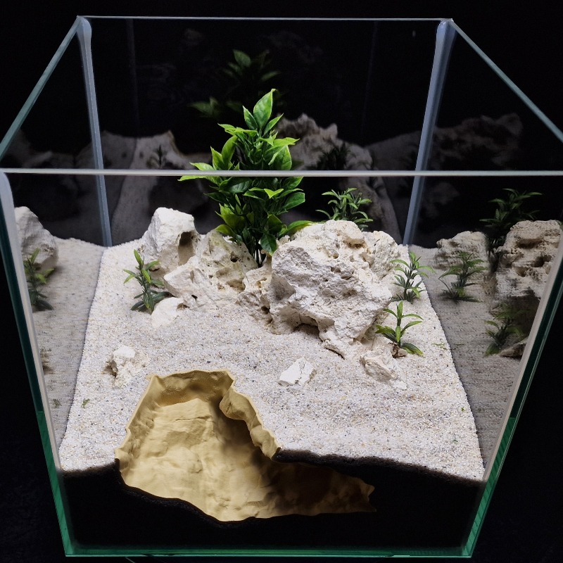 3D-geprinte High Sim Natural R - Aquarium Fish Hideout recensie en prijs