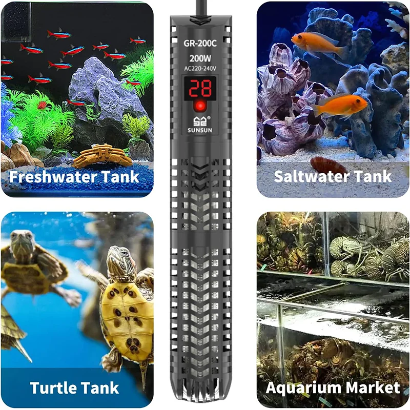Aquaria Dompelpomp Verwarming  - Aquarium Heater Submersible recensie en prijs
