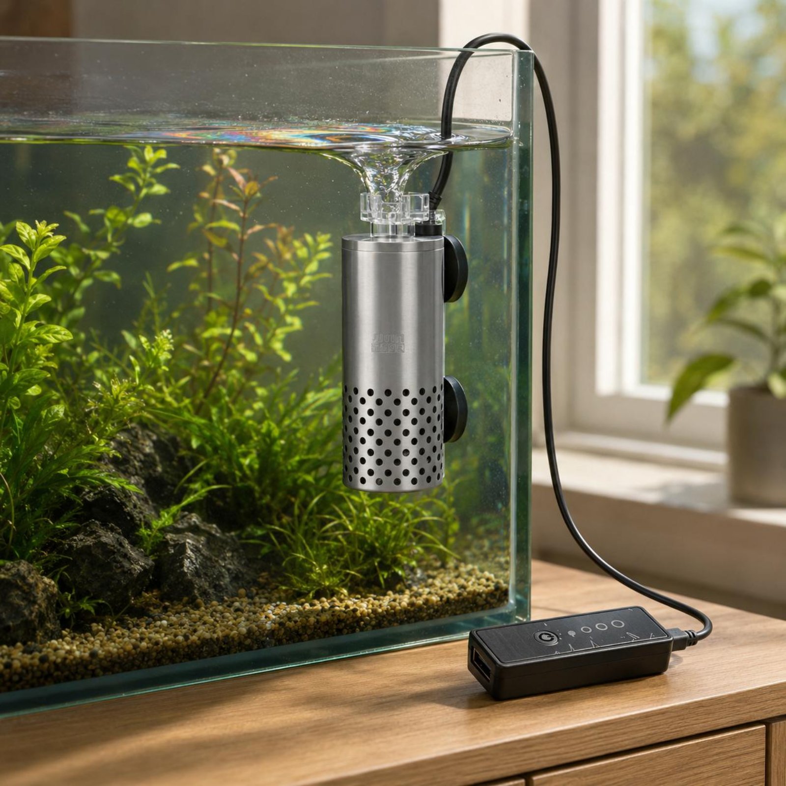 Elektrische oppervlakteskimmer - Aquarium Fish Low Maintenance recensie en prijs