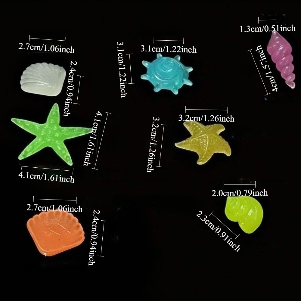 Gloeiende lichtgevende oceaans - Aquarium Fish Colorful recensie en prijs