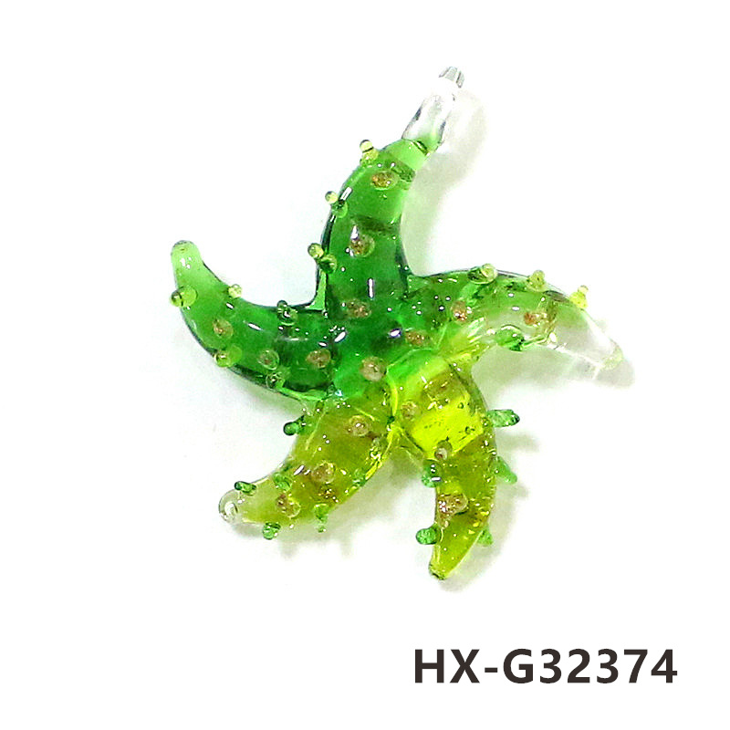 miniatuur glas zeester hanger  - Aquarium Fish Colorful recensie en prijs