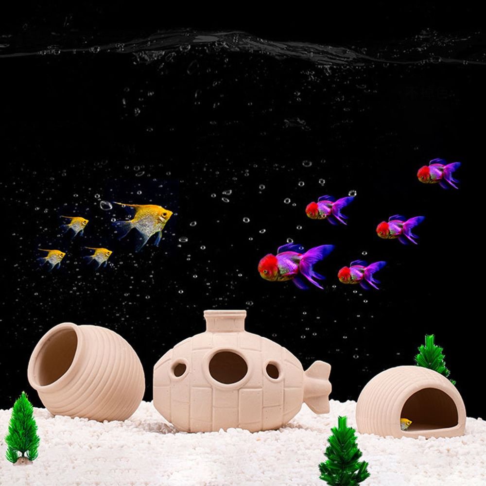 Keramische aquariumkreeftensch - Aquarium Fish Hideout recensie en prijs