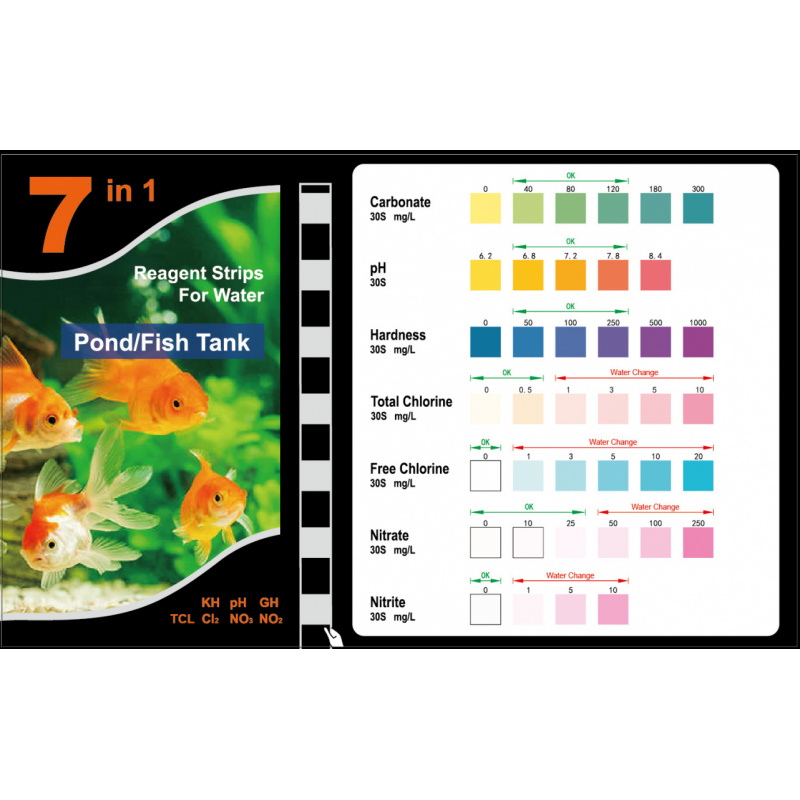 7-in-1 PH-teststrip, testkit v - Aquarium Fish Quality recensie en prijs