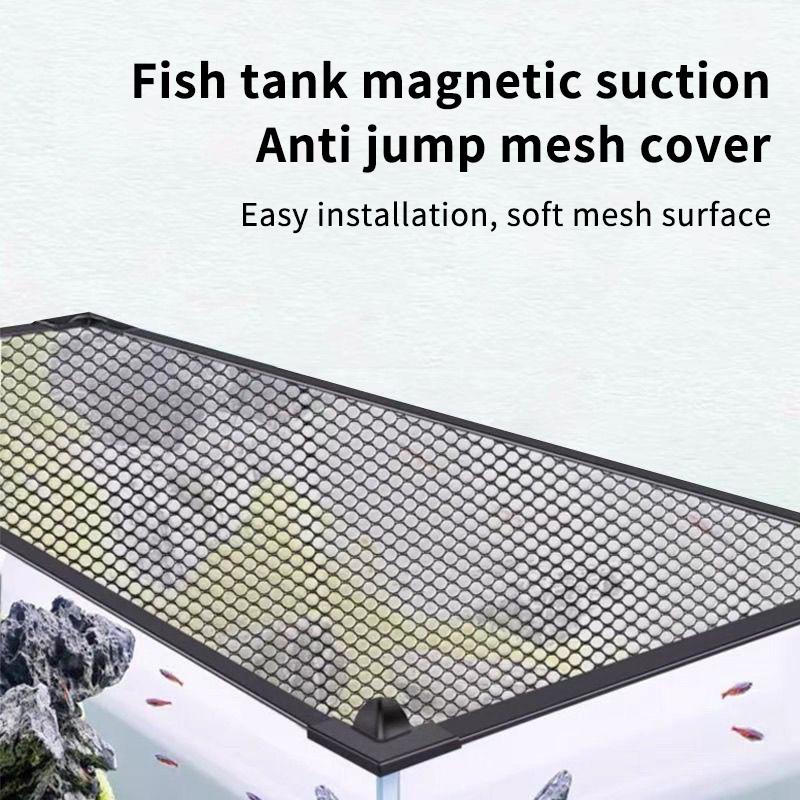 Tuin. Duurzame magnetische dek - Aquarium Fish Jumping recensie en prijs