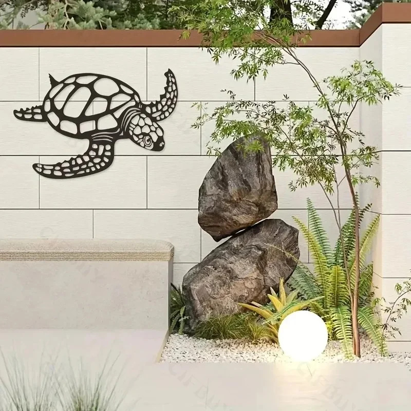 Metalen Zeeschildpad Ornament  - Live Fish Aquarium recensie en prijs