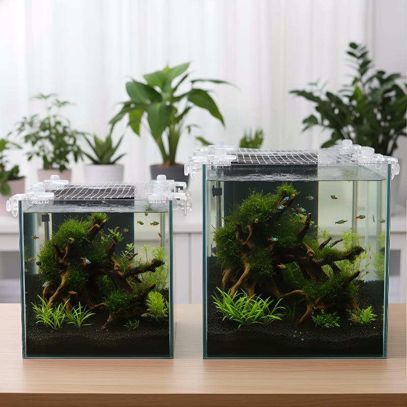 1 stuks anti-ontsnappingsnet v - Aquarium Fish Jumping recensie en prijs