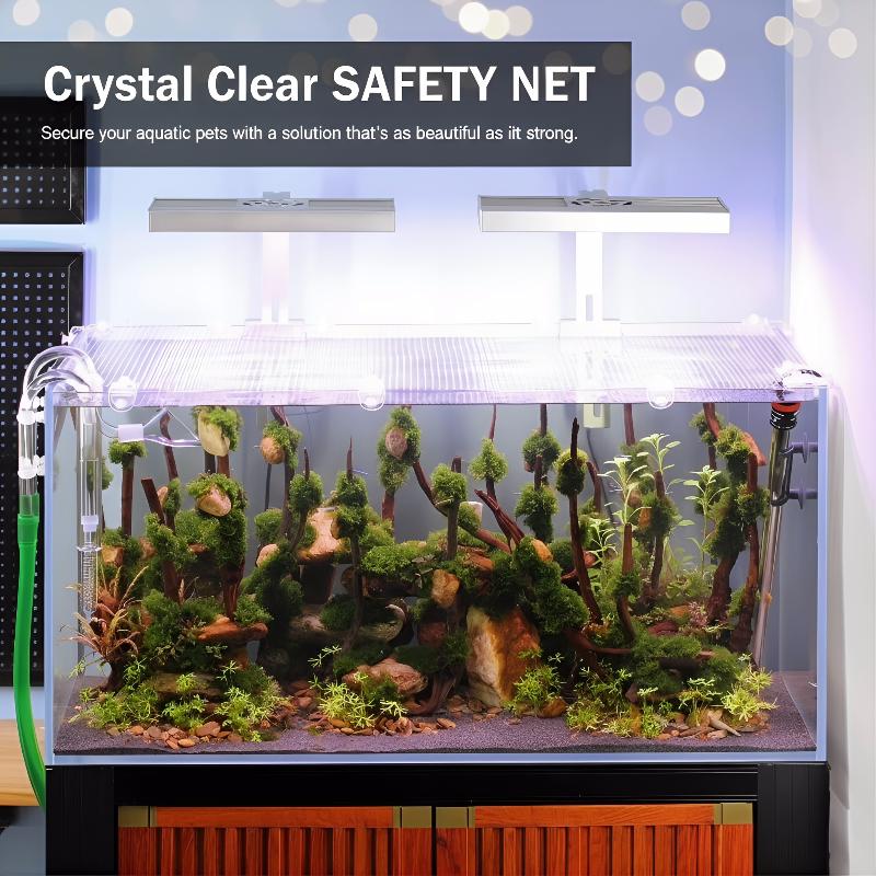 1 stuks anti-ontsnappingsnet v - Aquarium Fish Jumping recensie en prijs