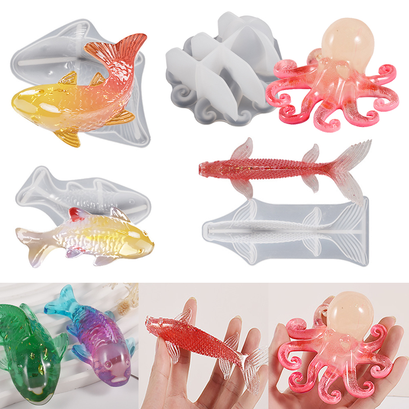 3D Koi Visvormige Epoxyhars Ma - Fish Aquarium Home recensie en prijs