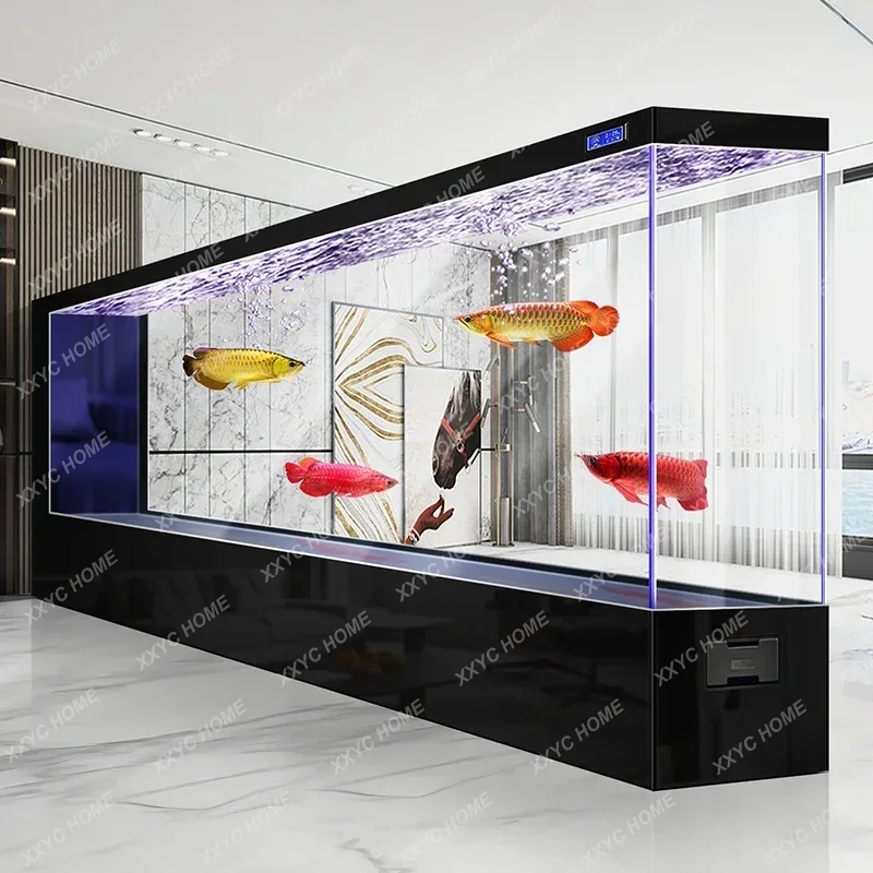 Supergroot aquarium van vloer  - Live Fish Aquarium recensie en prijs
