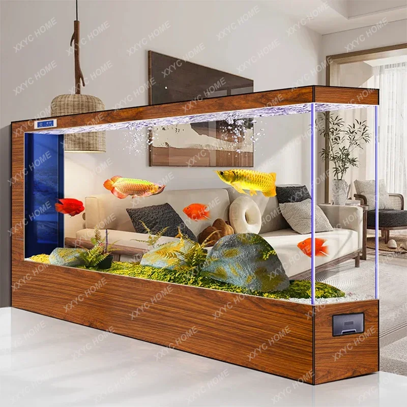 Supergroot aquarium van vloer  - Live Fish Aquarium recensie en prijs