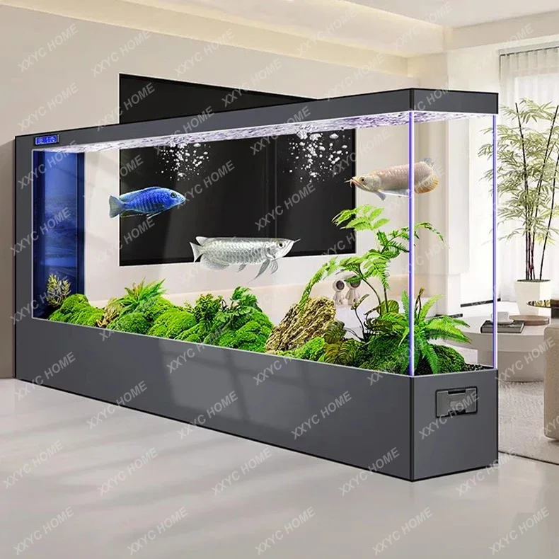 Supergroot aquarium van vloer  - Live Fish Aquarium recensie en prijs
