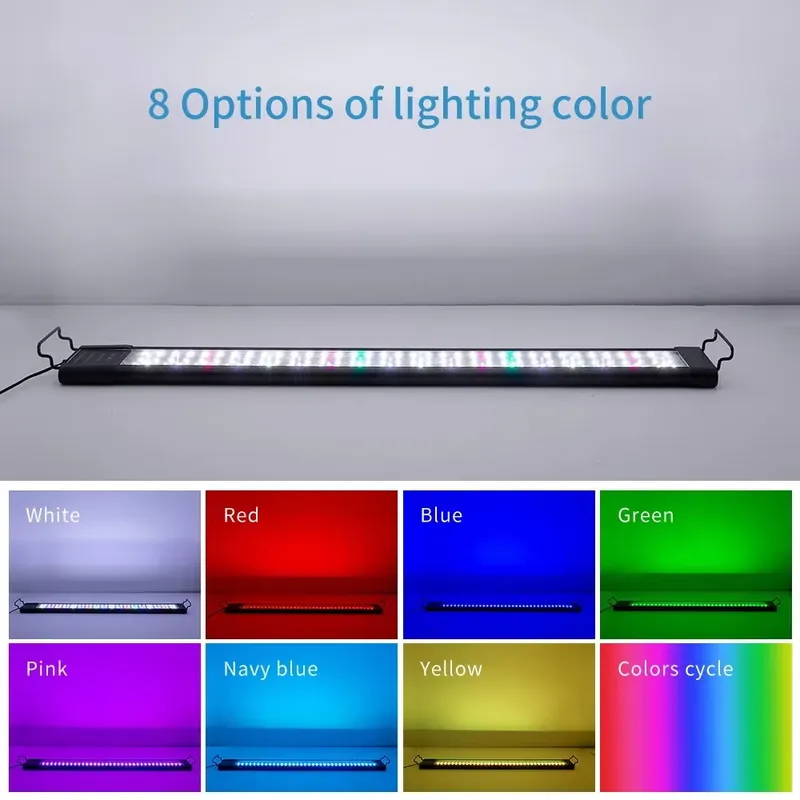 Programmeerbare LED aquariumla - Aquarium Fish Lamp recensie en prijs