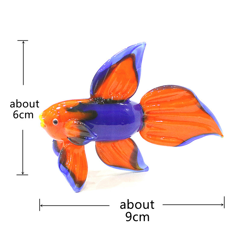 Oranje Murano Glas Tropische V - Live Fish Aquarium recensie en prijs