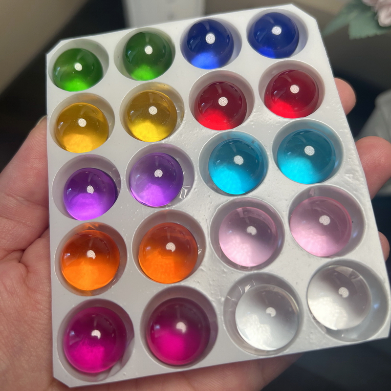 10/20 Stuks Effen Kleur Glazen - Aquarium Fish Ball recensie en prijs