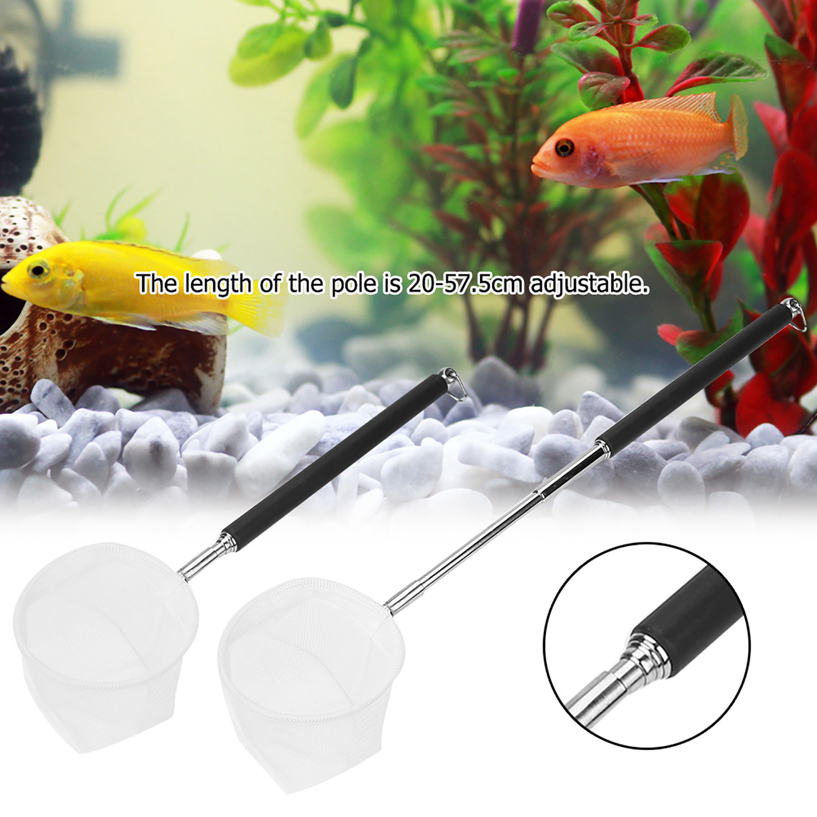 Verstelbaar aquariumvisnet 20- - Aquarium Fish Net Small recensie en prijs