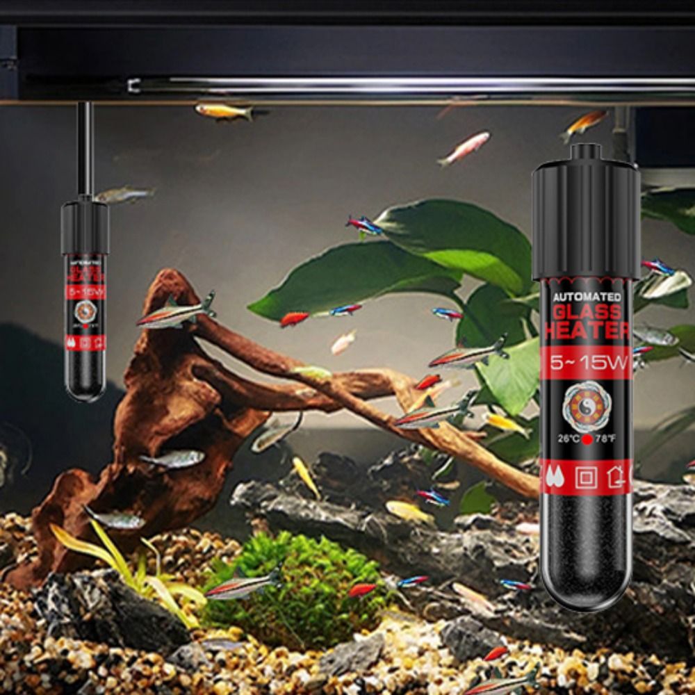 5/10/15W onderwaterverwarmer U - Aquarium Heater Submersible recensie en prijs