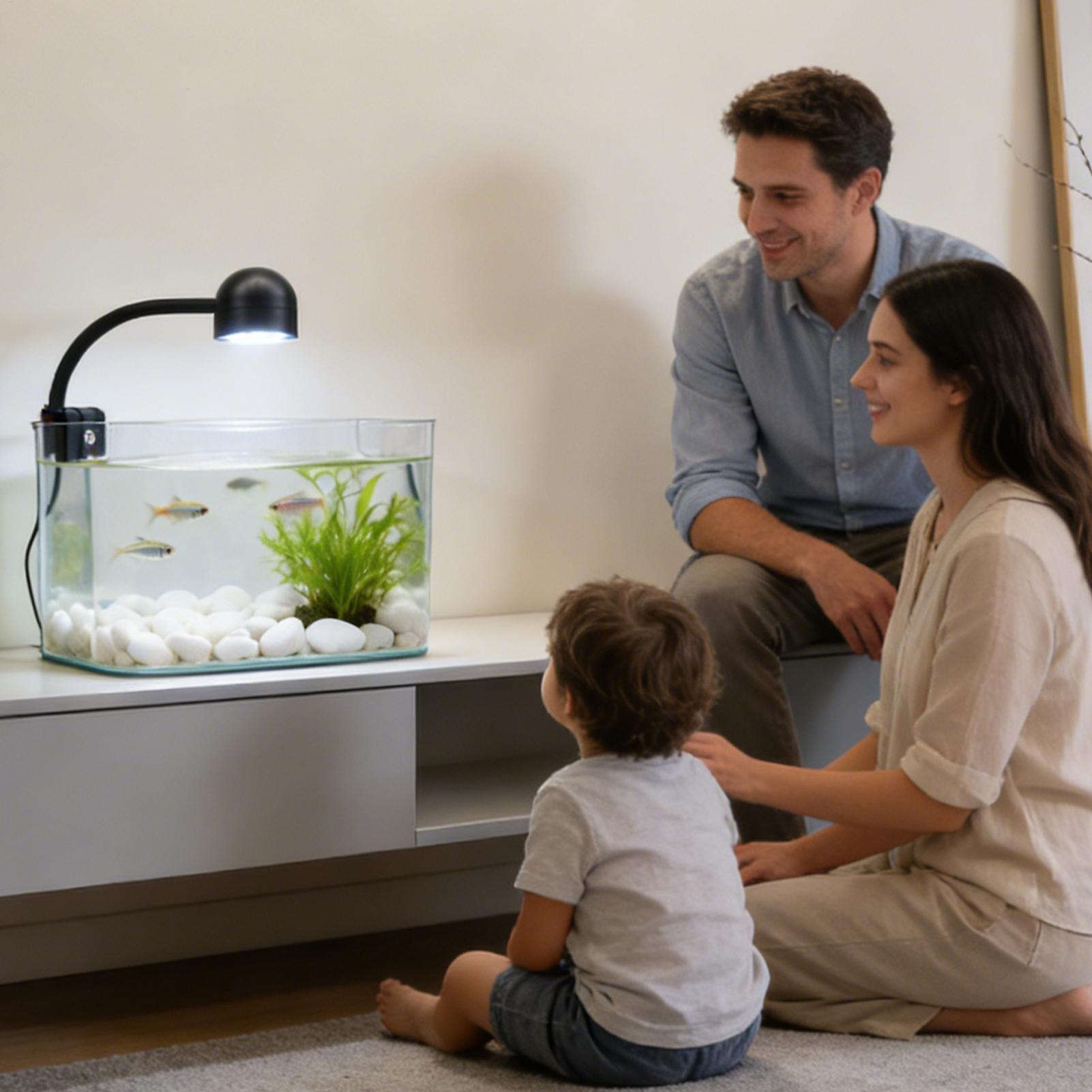LED Aquariumlamp 360° Draaibar - Live Fish Aquarium recensie en prijs