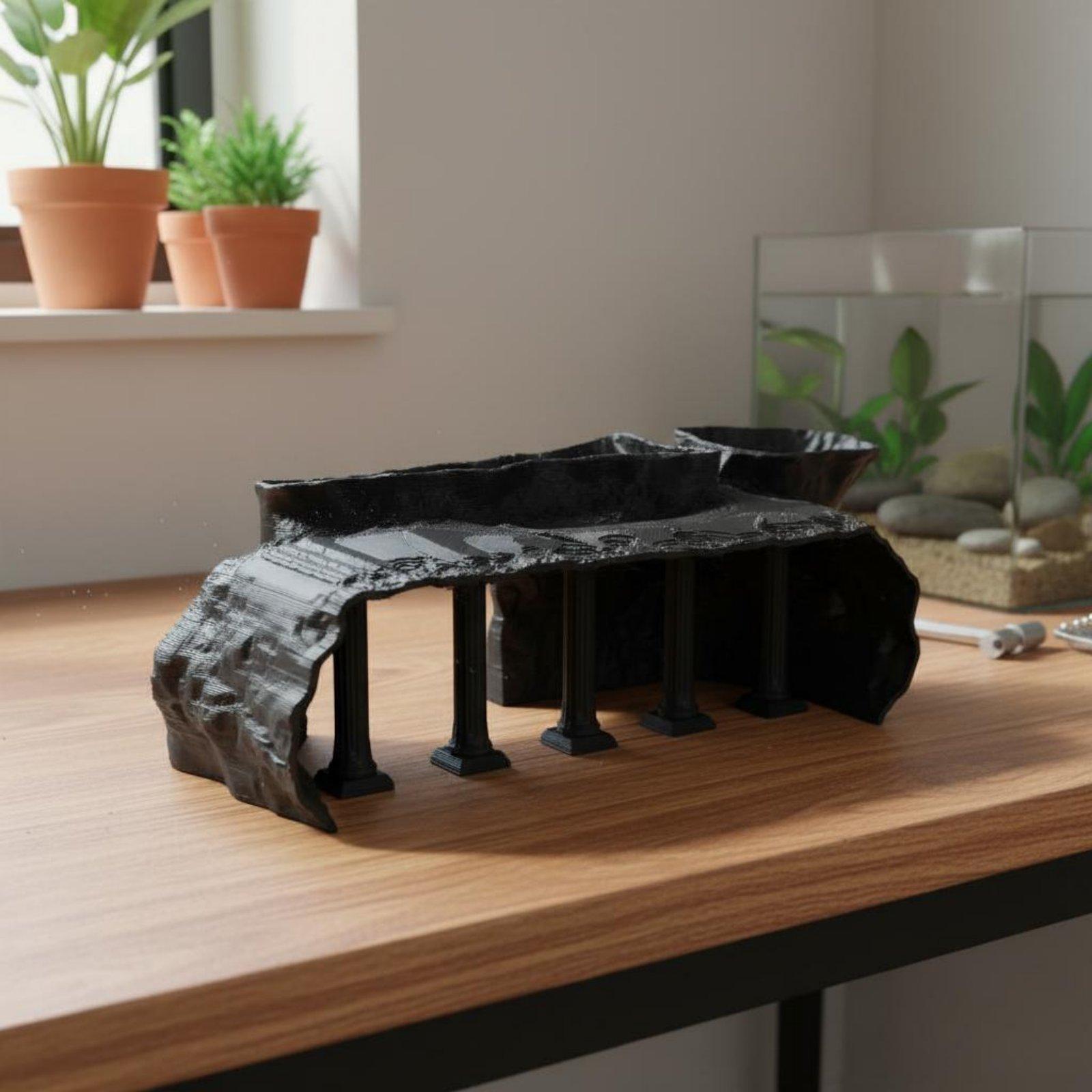 Aquariumgrot Decoratieve Romei - Aquarium Fish Hideout recensie en prijs
