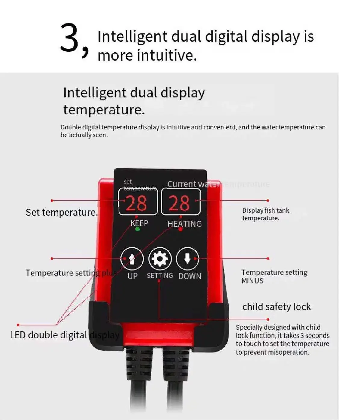 1000W Aquarium Dompelpompen Ve - Aquarium Heater Submersible recensie en prijs