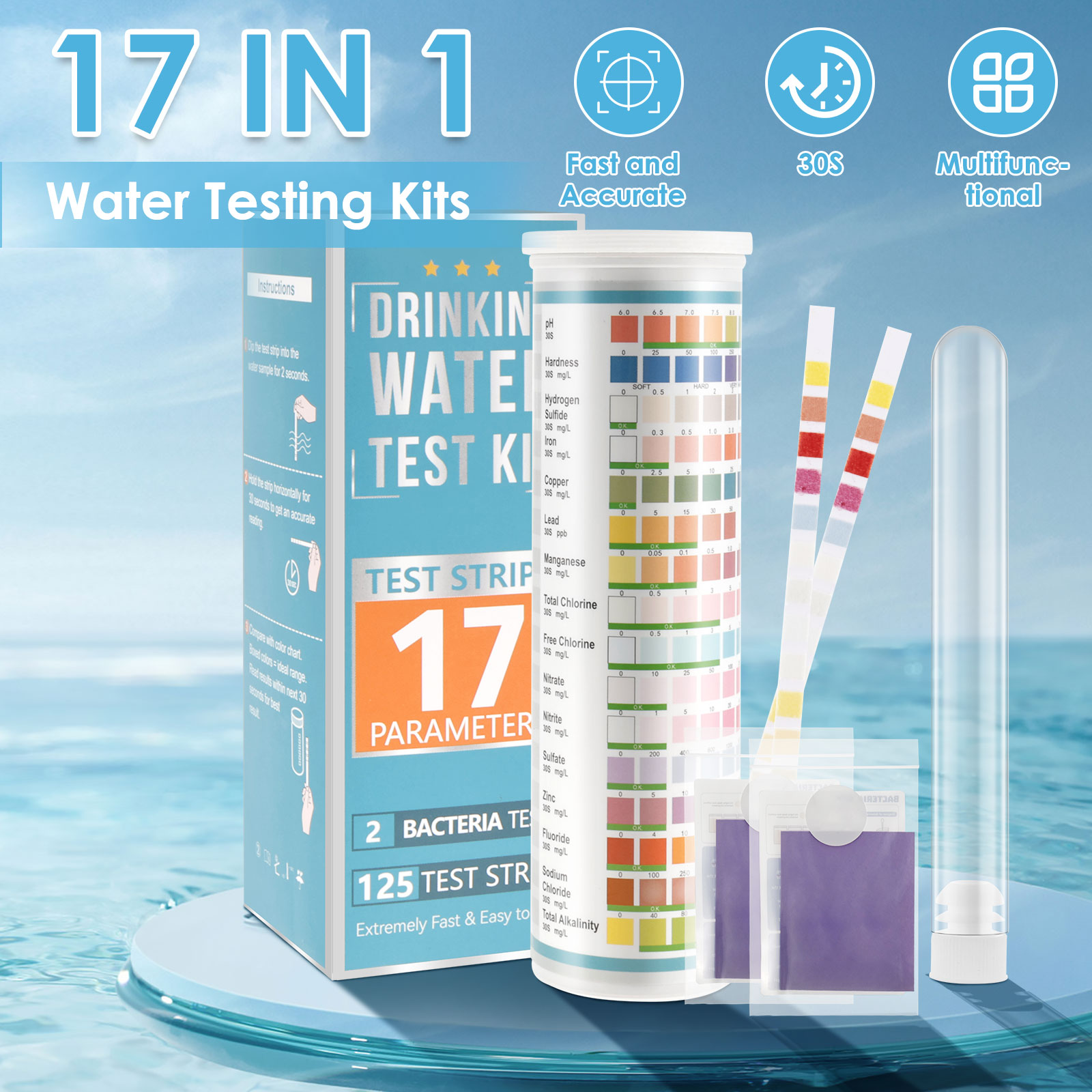 5-17 in 1 Aquarium Teststrips  - Aquarium Fish Quality recensie en prijs