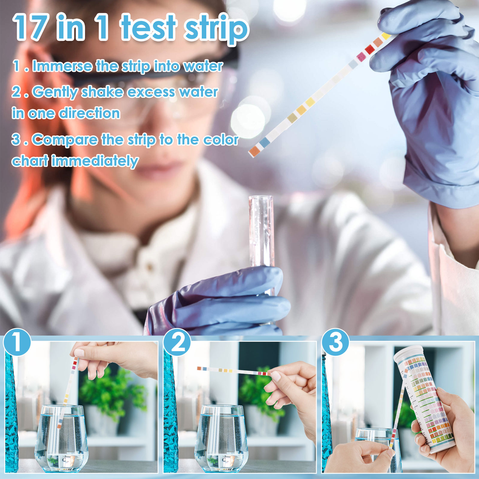 5-17 in 1 Aquarium Teststrips  - Aquarium Fish Quality recensie en prijs