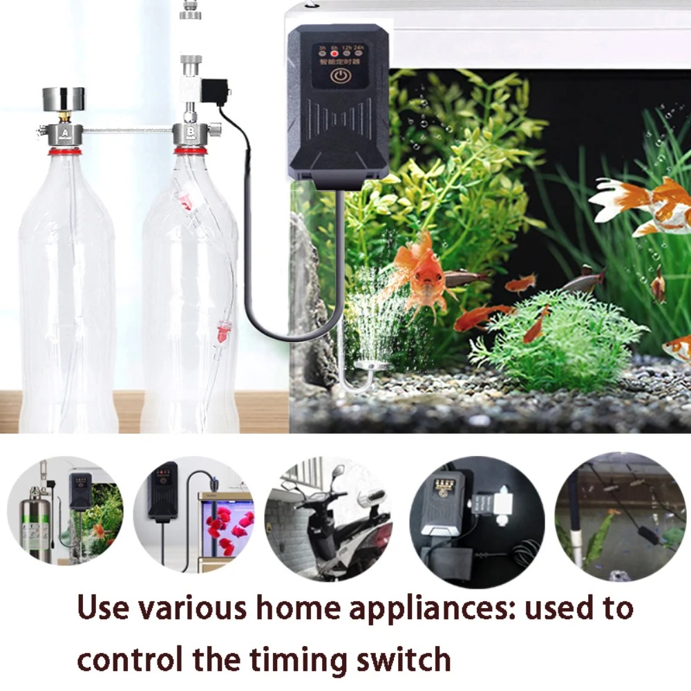 Aquariumtimer met vier snelhed - Aquarium Fish Lamp recensie en prijs
