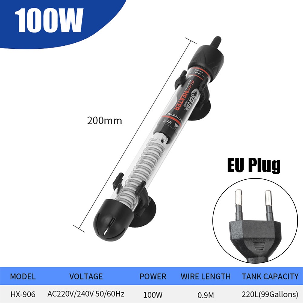 1 stks 25 W/50 W/100 W/200 W/3 - Aquarium Heater Submersible recensie en prijs