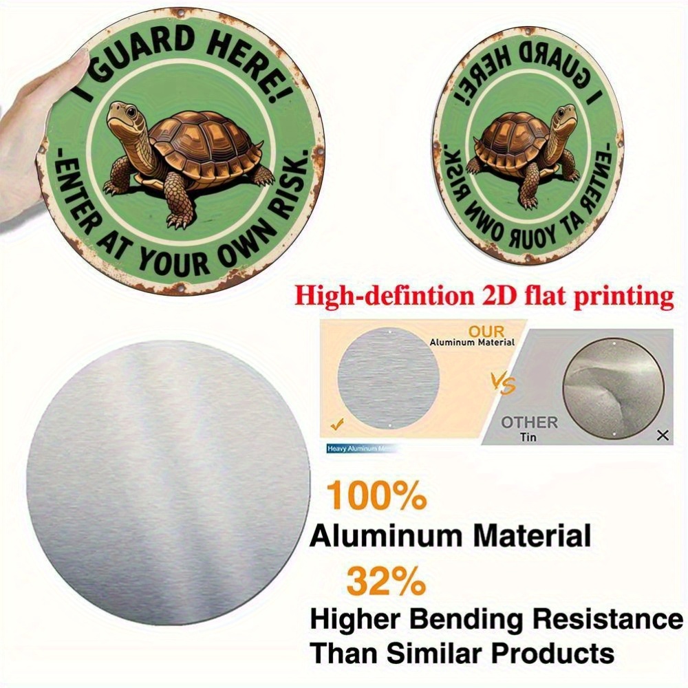 2D plat, 1 st aluminium metale - Live Fish Aquarium recensie en prijs