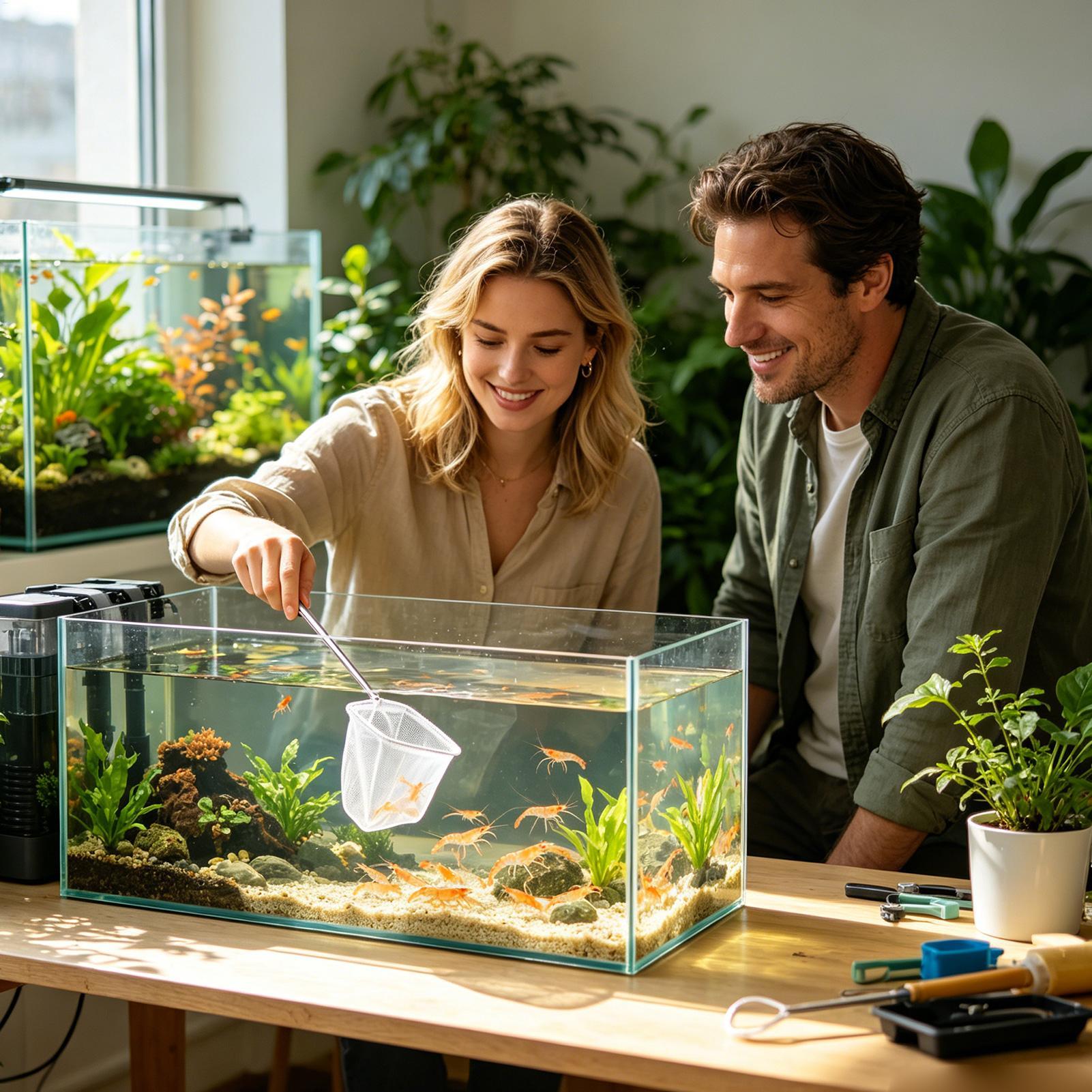 2 stuks klein visnet telescopi - Aquarium Fish Net Small recensie en prijs