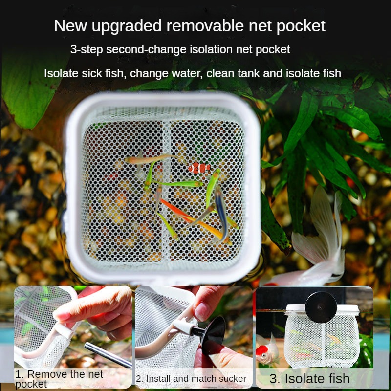 Aquarium 3d Vis Visnet Rvs Int - Aquarium Fish Net Small recensie en prijs