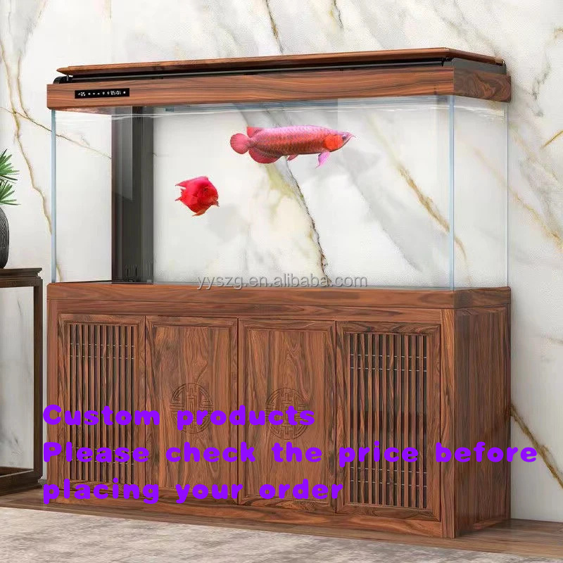 Op maat gemaakte luxe glazen r - Live Fish Aquarium recensie en prijs