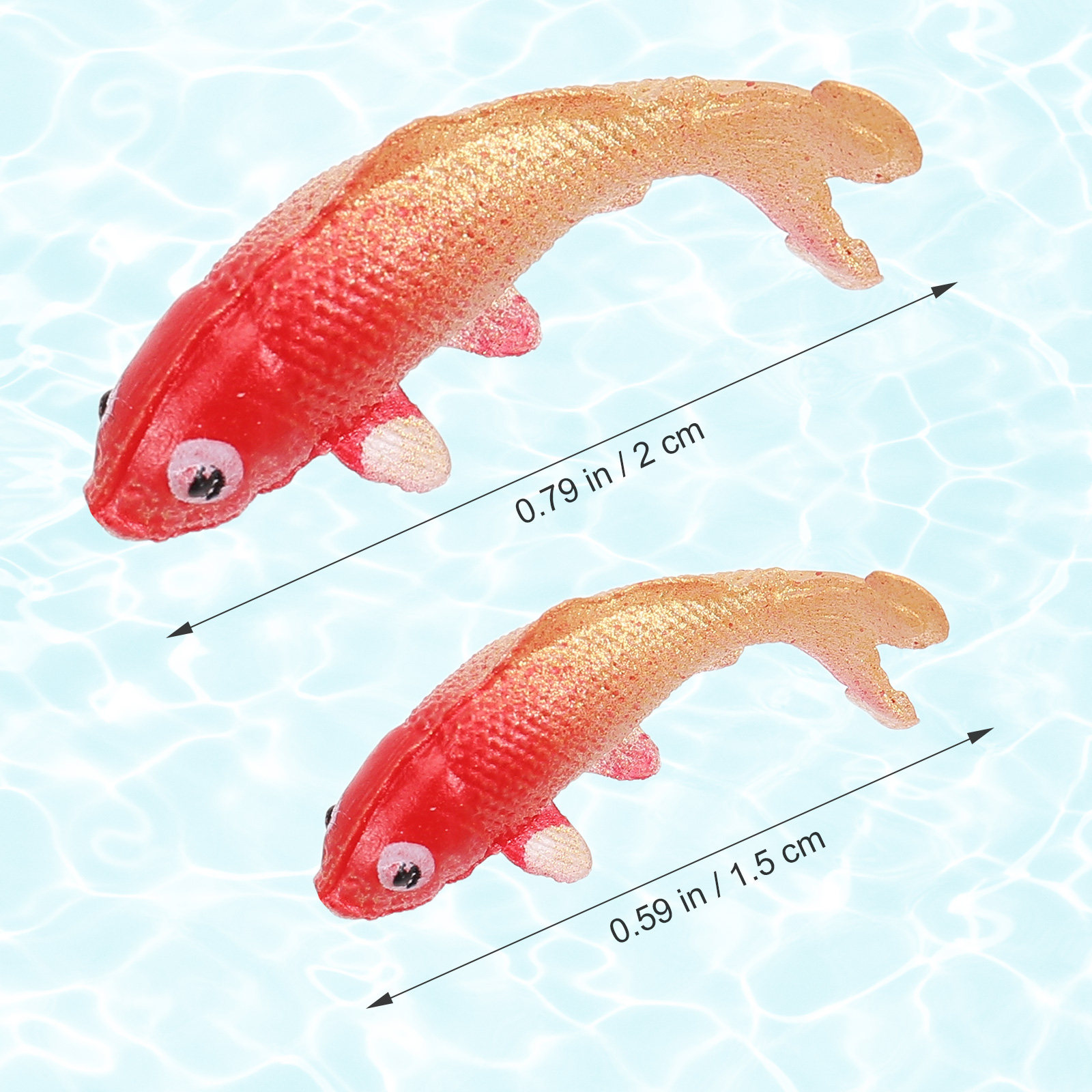 10 stuks miniatuur fantasierij - Aquarium Fish Colorful recensie en prijs